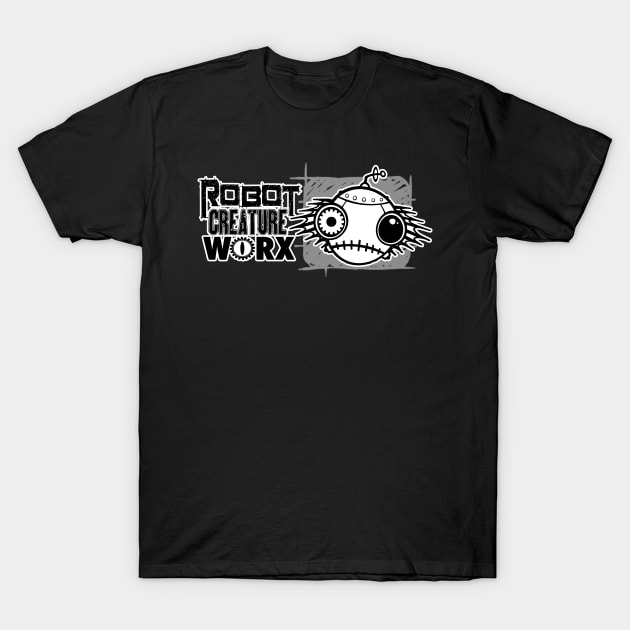 Robot Creature Worx T-Shirt by ArtGuyDesigns